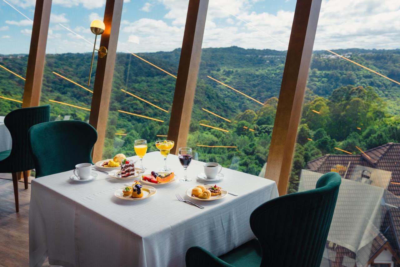 Hotel E Restaurante Giratorio Rf Vision - A Melhor Vista 360 De Gramado Kültér fotó