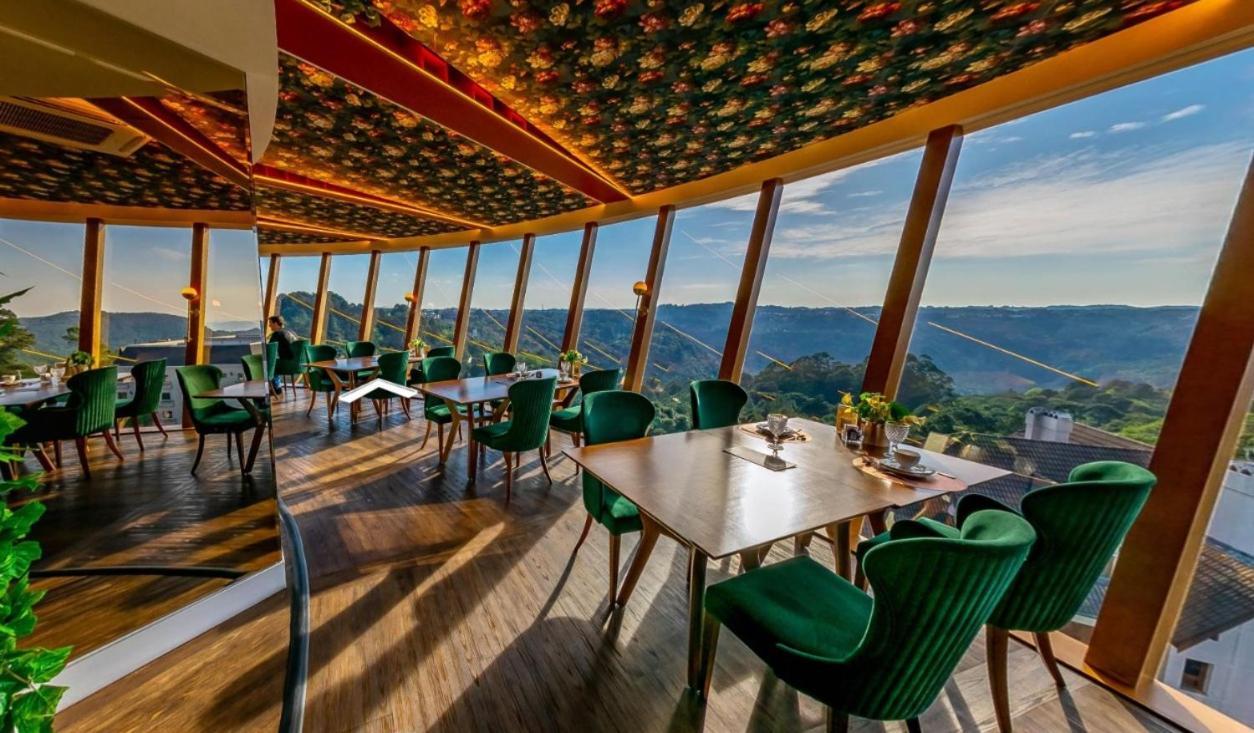 Hotel E Restaurante Giratorio Rf Vision - A Melhor Vista 360 De Gramado Kültér fotó