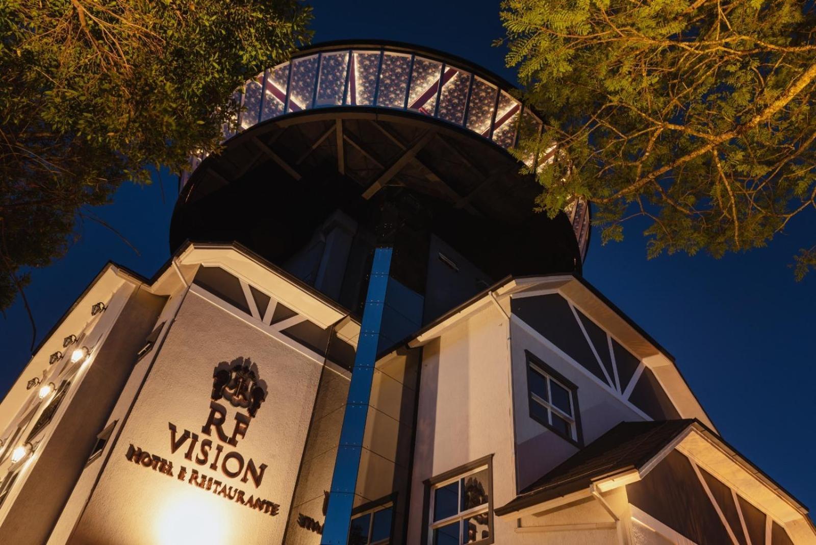 Hotel E Restaurante Giratorio Rf Vision - A Melhor Vista 360 De Gramado Kültér fotó